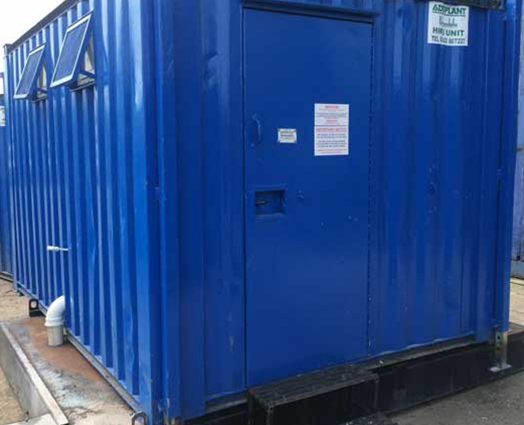 Portable toilets for construction site and special events